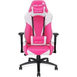 Anda seat Pretty In Pink Gaming Chair - Black/White/Pink