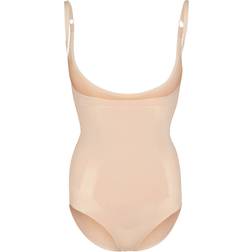 Spanx OnCore Open-Bust Panty Bodysuit - Soft Nude