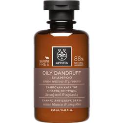 Apivita Holistic Hair Care Oily Dandruff Shampoo White Willow & Propolis 250ml