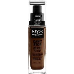 NYX Can't Stop Won't Stop Full Coverage Foundation CSWSF23 Chestnut