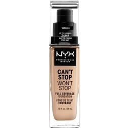 NYX Can't Stop Won't Stop Full Coverage Foundation CSWSF06 Vanilla