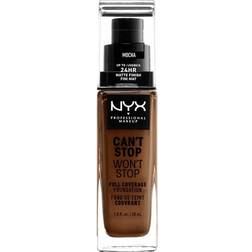 NYX Can't Stop Won't Stop Full Coverage Foundation CSWSF19 Mocha