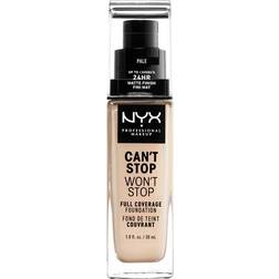 NYX Can't Stop Won't Stop Full Coverage Foundation CSWSF01 Pale