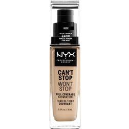 NYX Can't Stop Won't Stop Full Coverage Foundation CSWSF6.5 Nude