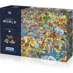 Gibsons Wonderful World 1000 Pieces
