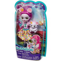 Mattel Enchantimals Mayla Mouse Doll & Fondue Figure