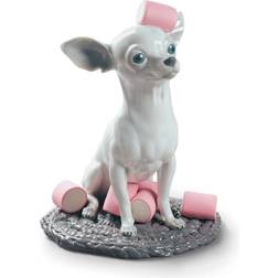 Lladro Chihuahua with Marshmallows Dog Figurine 24cm