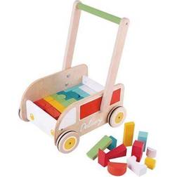 Classic World Baby Walker with Blocks