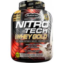 Muscletech Nitro-Tech 100% Whey Gold Cookies And Cream 2.5kg