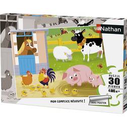 NATHAN Animals on the Farm 30 Pieces