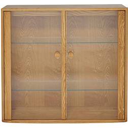 Ercol Windsor Glass Cabinet 91x91cm