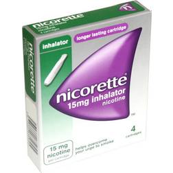 Nicorette 15mg 4pcs Inhalator