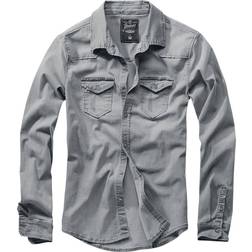 Brandit Riley Denim Shirt - Gray