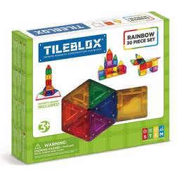 Magformers Tileblox Rainbow 30pc Set
