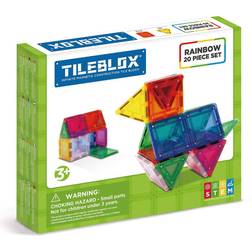 Magformers Tileblox Rainbow 20pcs