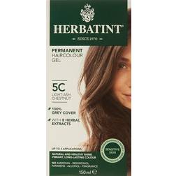 Herbatint Permanent Herbal Hair Colour 5C Light Ash Chestnut 150ml