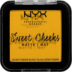NYX Sweet Cheeks Creamy Powder Blush Matte Silence is Golden