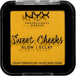 NYX Sweet Cheeks Creamy Powder Blush Glow Silence is Golden