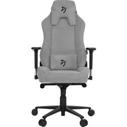 Arozzi Vernazza Soft Fabric Gaming Chair - Light Grey