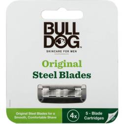 Bulldog Original Steel Blades 4-pack