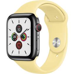 Apple Watch Series 5 Cellular 40mm Stainless Steel Case with Sport Band