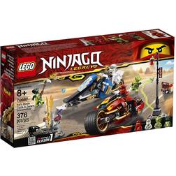 Lego Ninjago Kai's Blade Cycle & Zane's Snowmobile 70667