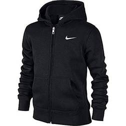 Nike Brushed Fleece Full-Zip - Black / White (619069_010)