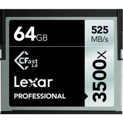 Lexar Media CFast 2.0 525MB/s 64GB (3500x)