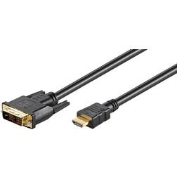 MicroConnect HDMI - DVI-D Single Link 0.5m