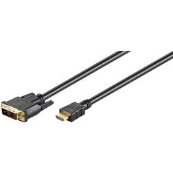 MicroConnect HDMI - DVI-D Single Link 2m