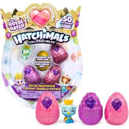 Spin Master Hatchimals Colleggtibles Royal S6 Multipack with 4 Hatchimals & Accessories