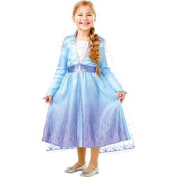 Smiffys Girls Frozen 2 Elsa Travel Dress Costume