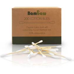 Bambaw Bamboo Cotton Buds 200-pack