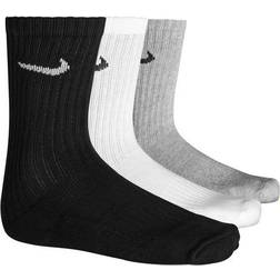 Nike Value Cotton Crew Training Socks 3-pack Men - Grey/White/Black