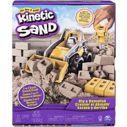 Spin Master Kinetic Sand Dig & Demolish Truck