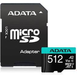 Adata Premier Pro microSDXC Class 10 UHS-I U3 V30 A2 100/80MB/s 512GB