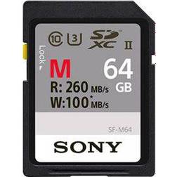 Sony SF-M SDXC Class 10 UHS-II U3 260/100MB/s 64GB