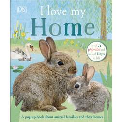 I Love My Home: A pop-up book about animal families and. (Hardcover, 2020)
