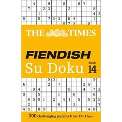 The Times Fiendish Su Doku Book 14: 200 Challenging Su. (Paperback, 2021)