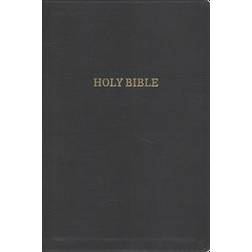 KJV, Deluxe Reference Bible, Giant Print, Imitation Leather, Black, Red Letter Edition (Hardcover, 2017)