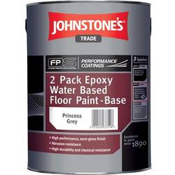 Johnstone's Trade 2 Pack Epoxy Water Based Floor Paint Tile Red 5L