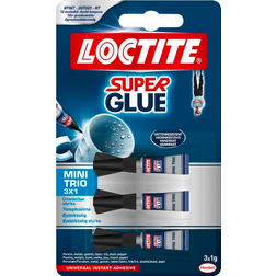 Loctite Super Glue Mini Trio 3x1g