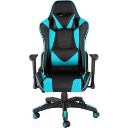 tectake Premium Twink Gaming Chair - Black/Azure