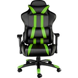 tectake Premium Gaming Chair - Black/Green