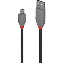 Lindy Anthra Line USB A-USB Micro-B 2.0 0.2m