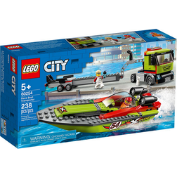 Lego City Great Vehicles Racing Boat Transporter 60254