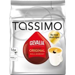 Tassimo Gevalia Medium Roasted Coffee Capsules 16pcs