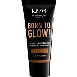 NYX Born To Glow Naturally Radiant Foundation Warm Mahogany