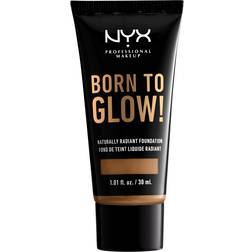 NYX Born To Glow Naturally Radiant Foundation Nutmeg