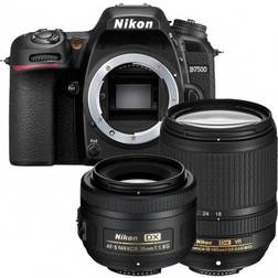 Nikon D7500 + 18-140mm ED VR + 35mm